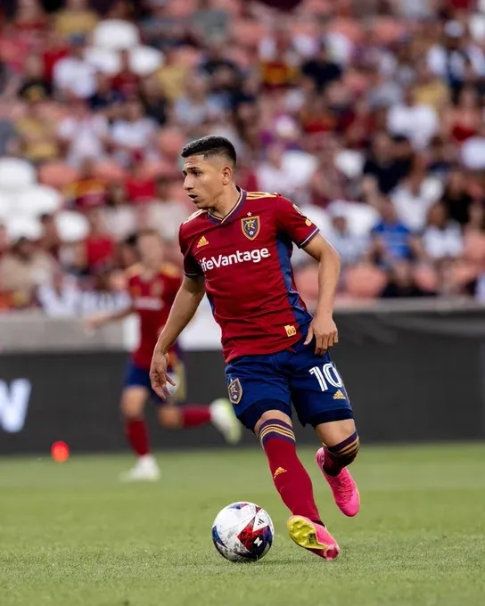 Real Salt Lake jugando la Leagues Cup