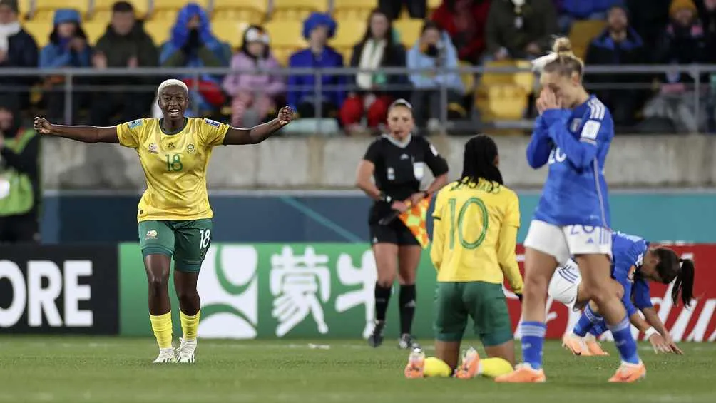 Sudáfrica sorprendió a todos