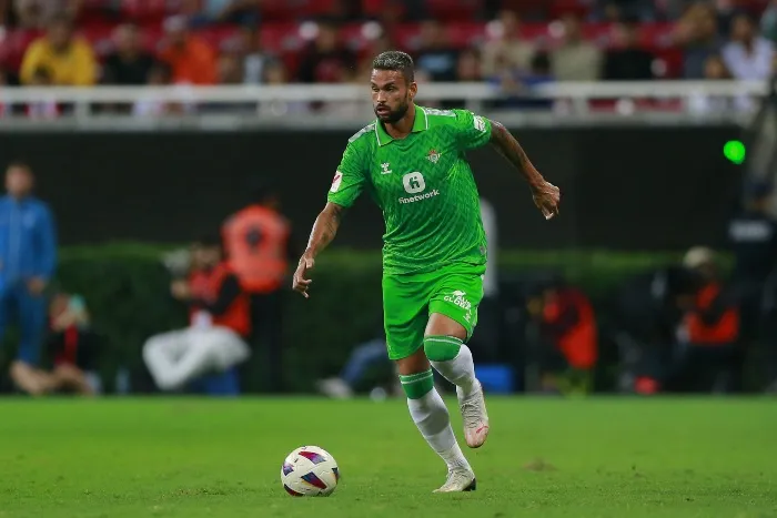 Willian José en el partido amistoso vs Sevilla