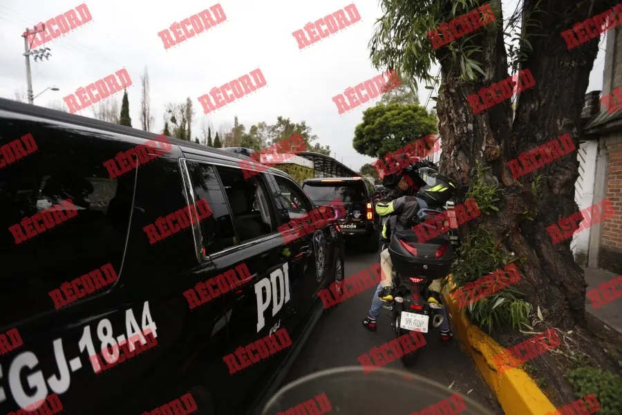 Se montó un fuerte operativo policiaco para trasladar a Uriel Carmona.