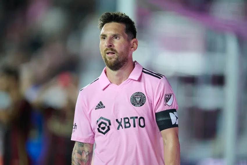 MEXSPORT Messi en un partido del Inter Miami