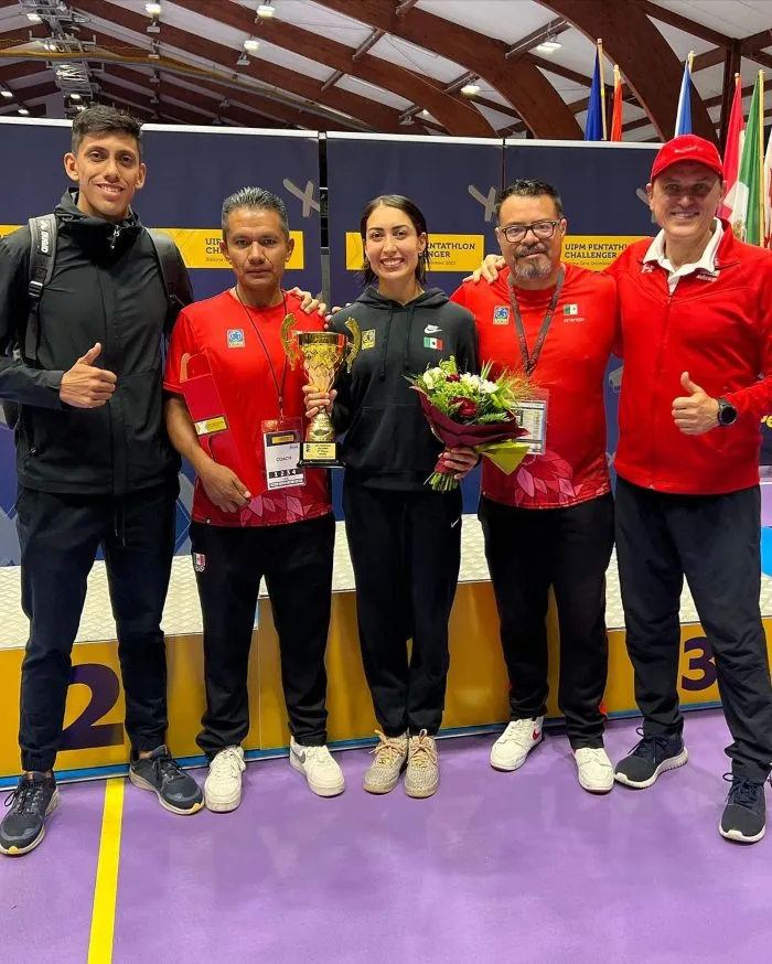 Mariana ganó la medalla de plata