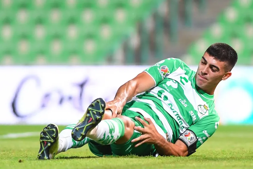 Brunetta sobre el césped