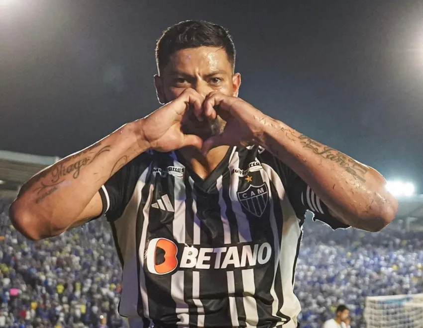 El brasileño jugando con el Atlético Mineiro