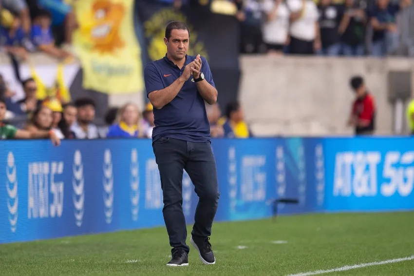 Jardiné en un juego del América en Leagues Cup