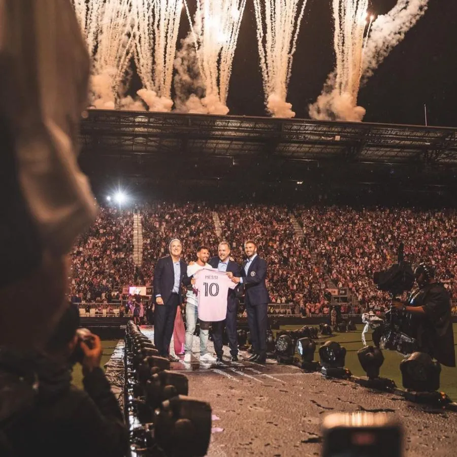 INSTAGRAM: @intermiamicf La Messimanía a tope en los Estados Unidos