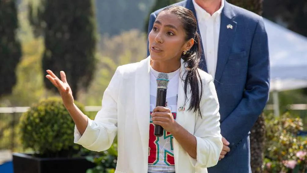 La atleta quiere jugar en Los Ángeles