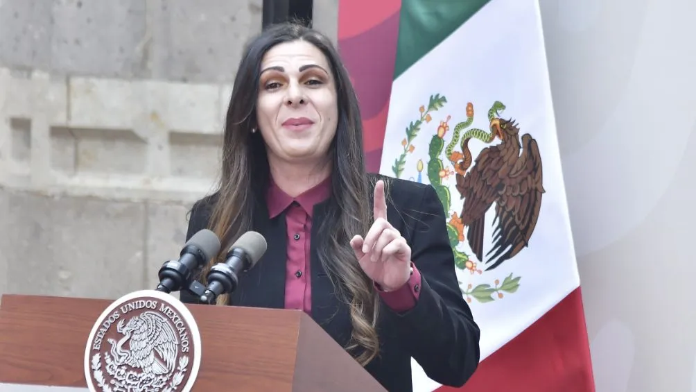 Ana Guevara en un evento público