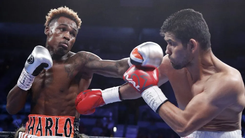 El boxeador norteamericano en una pelea