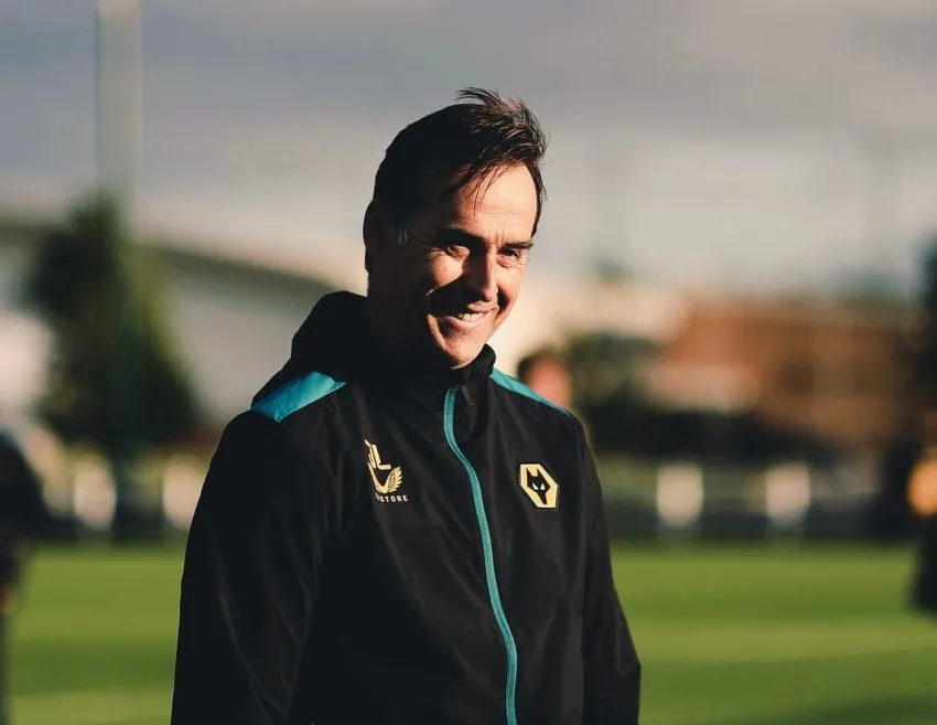Lopetegui en entrenamiento