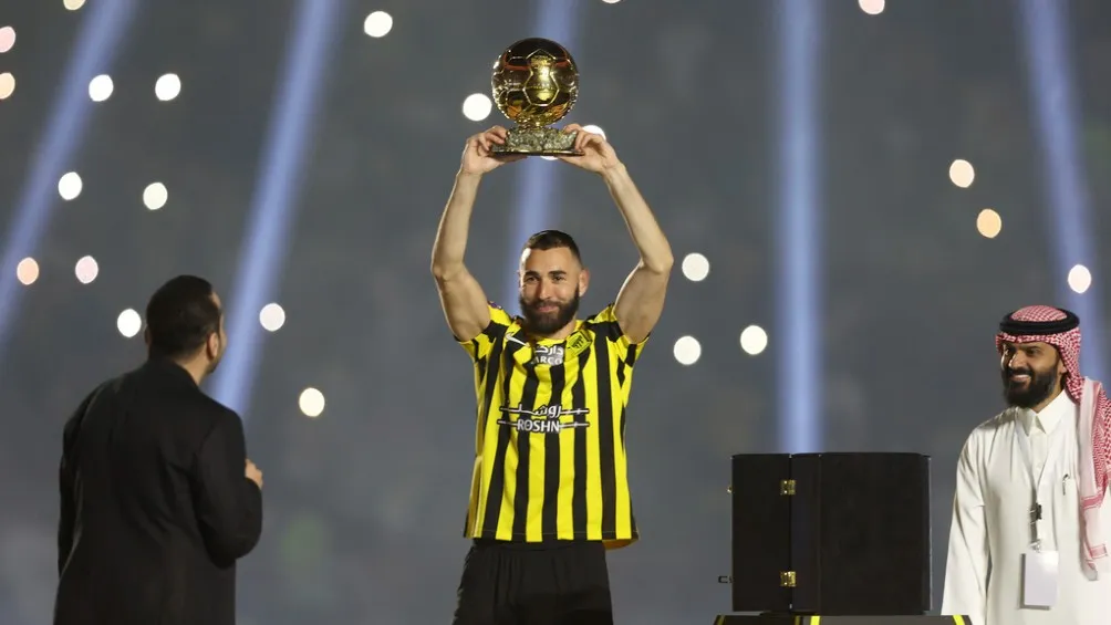 Karim Benzema fue el fichaje bomba en Arabia Saudí