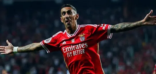 TWITTER: @Benfica Di María fue la figura del partido