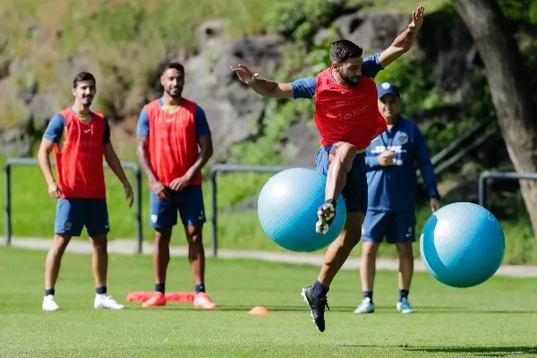 Pumas entrenando de cara al Apertura 2023