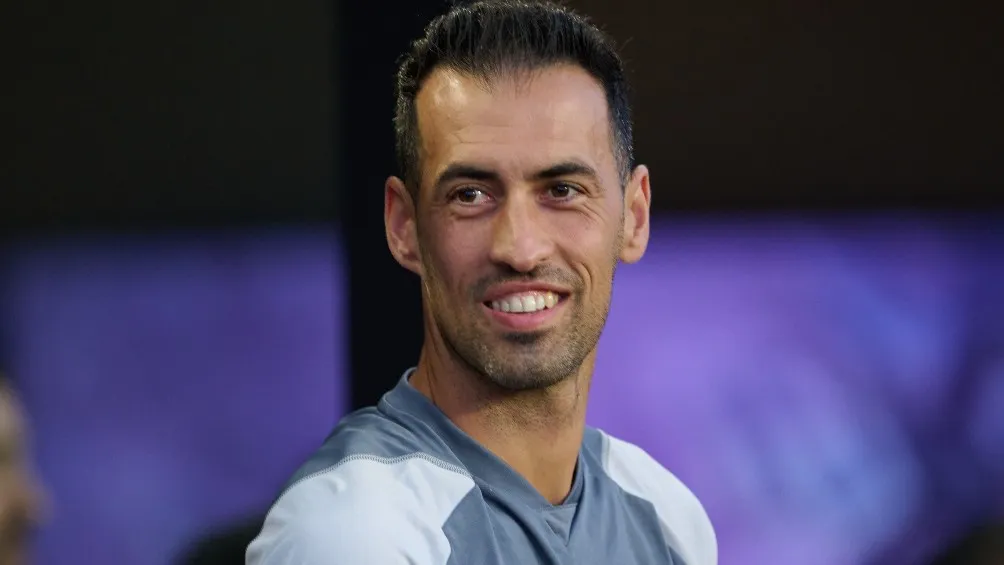 MEXSPORT Sergio Busquets luce feliz en el Inter de Miami