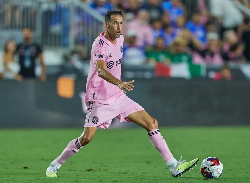 MEXSPORT Sergio Busquets jugando en el Inter de Miami