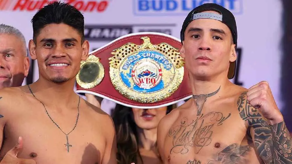TWITTER @oscarvaldez56 Los aztecas se enfrentan en la pelea estelar