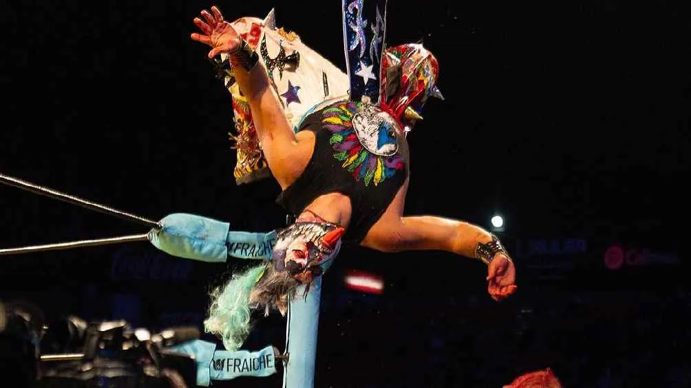 El luchador ganó su pelea