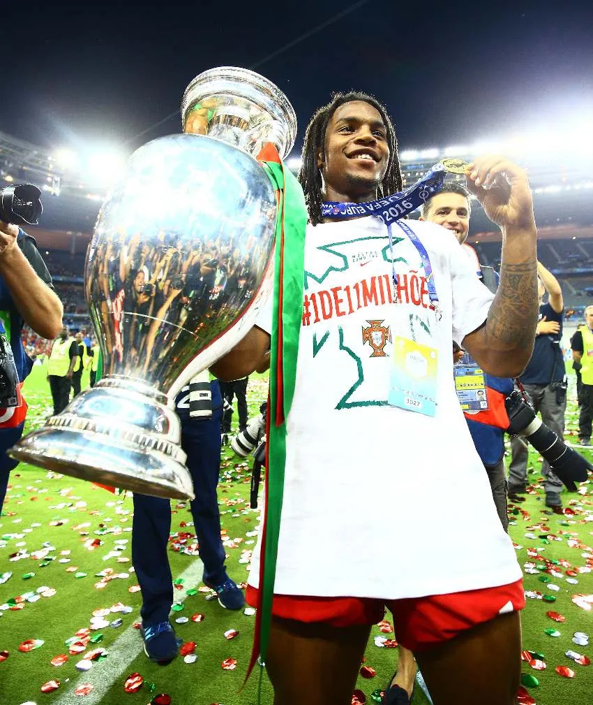 Sanches con la Selección de Portugal