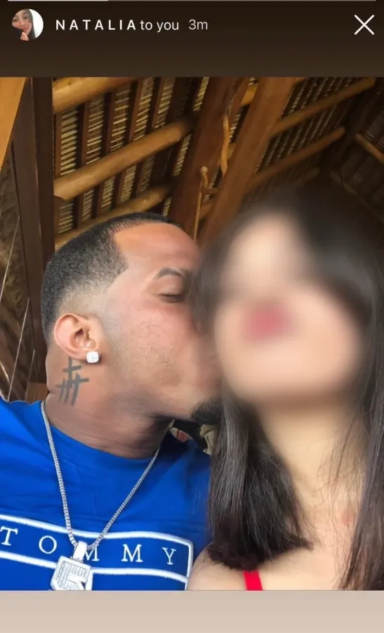 Wander Franco con la menor de edad