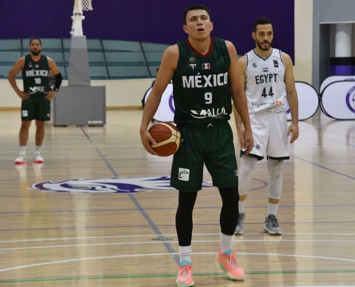 TWIITER @mexbasquet Egipto venció a México