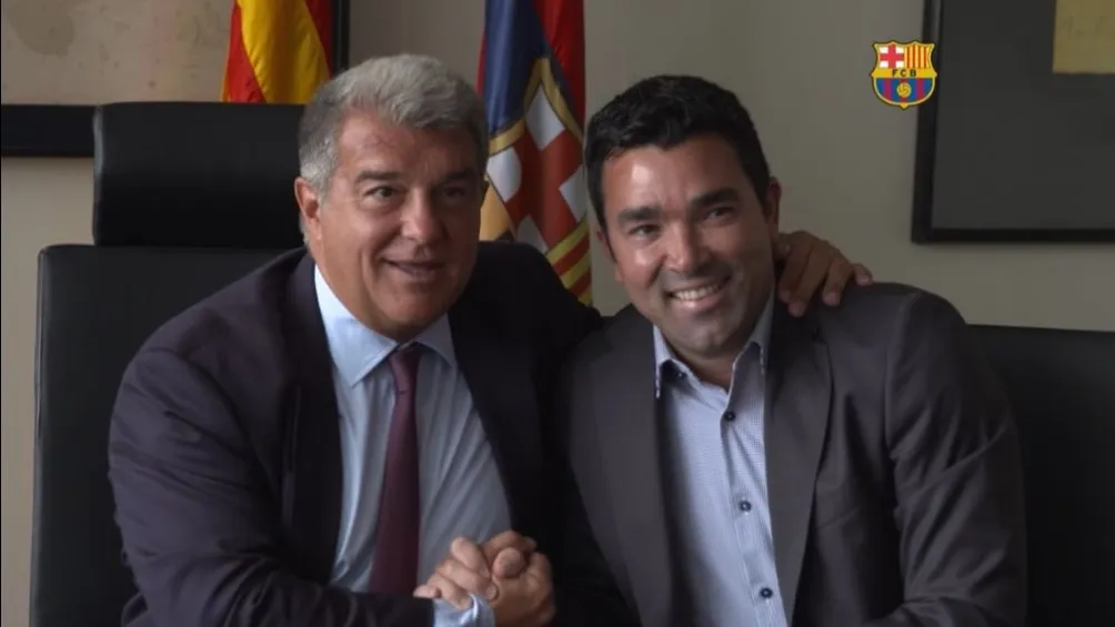 Deco es el nuevo director deportivo del Barcelona