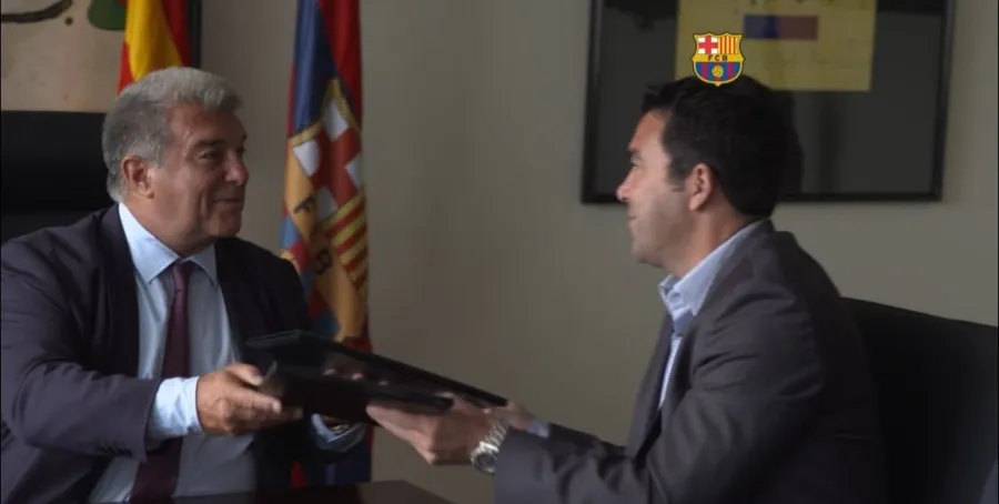 Deco con Joan Laporta