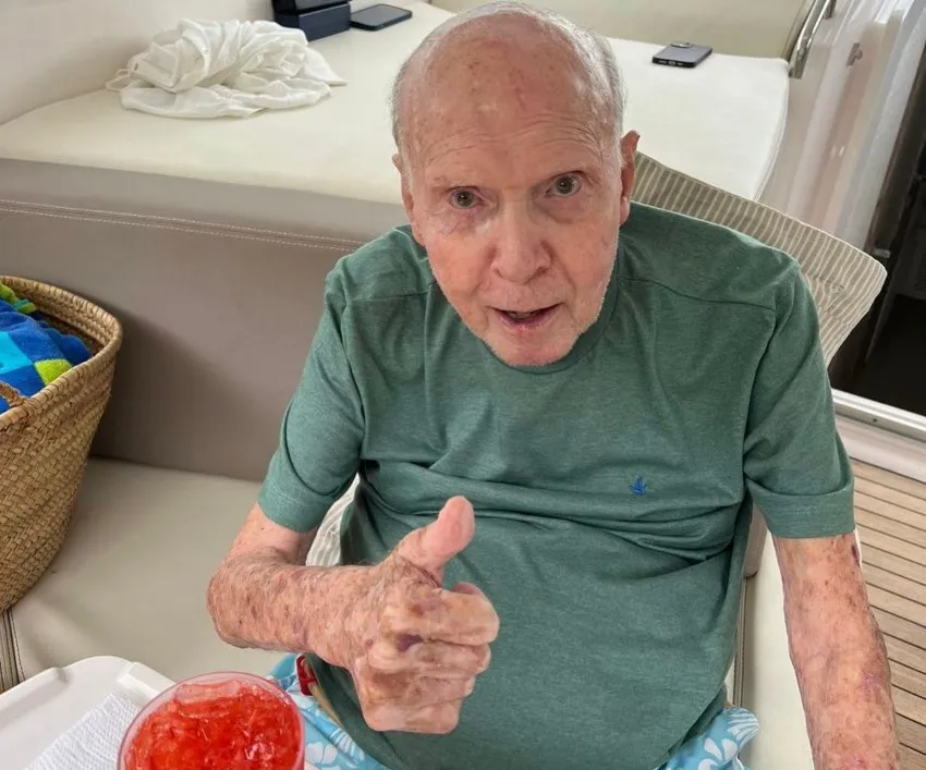 INSTAGRAM: @zagallooficial Zagallo en el hospital hace unos meses