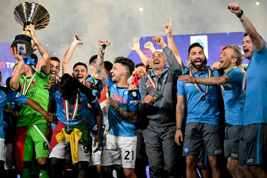 Spalletti fue campeón de la Serie A con el Napoli