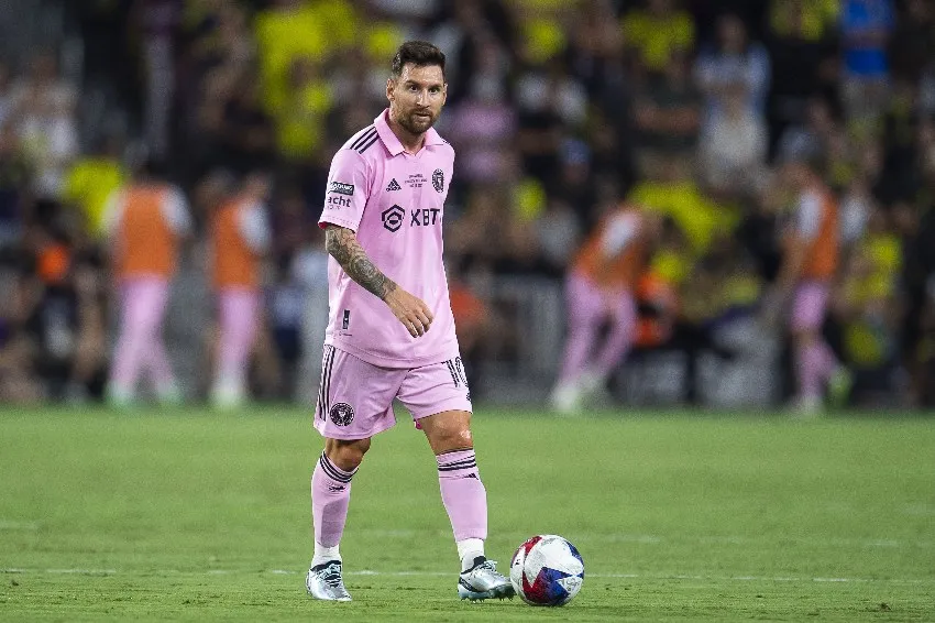 Messi en la Final ante Nashville