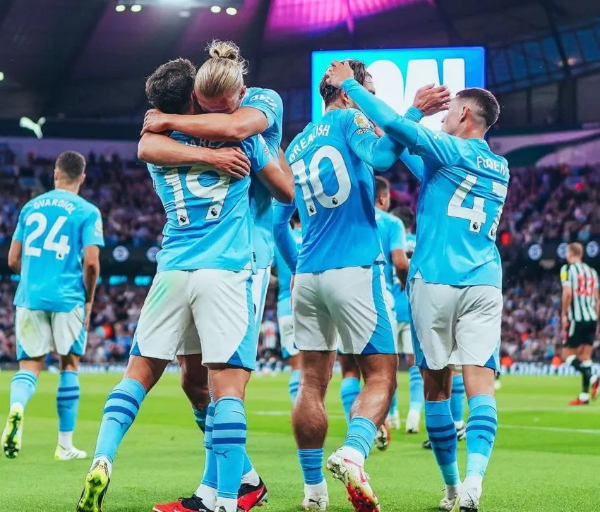 Festejo del equipo local