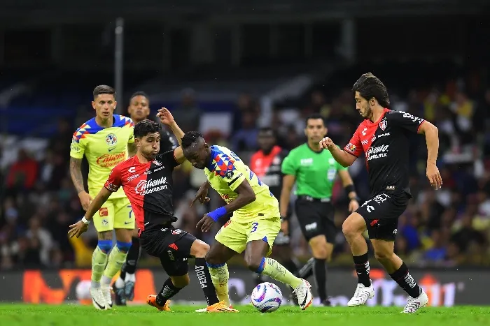 América y Atlas en el Estadio Azteca