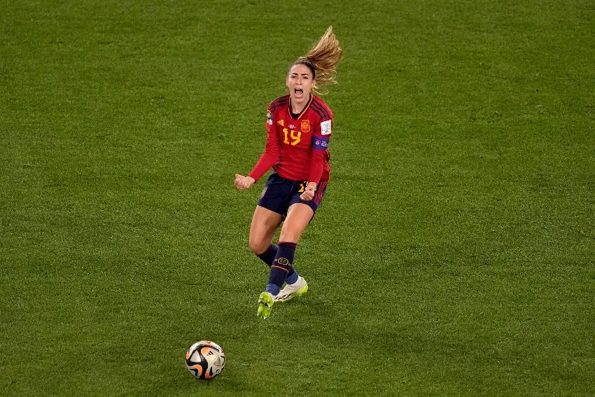 AP Olga Carmona, la autora del gol con el que España se consagró Campeona