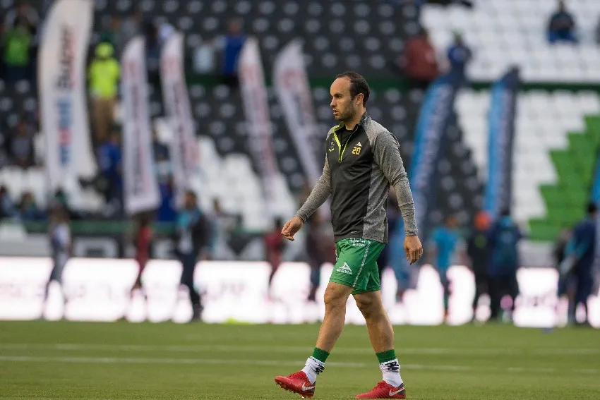 MEXSPORT Landon Donovan cuando jugaba para León