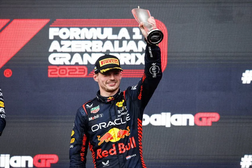 Verstappen tras el GP de Azerbaiyán