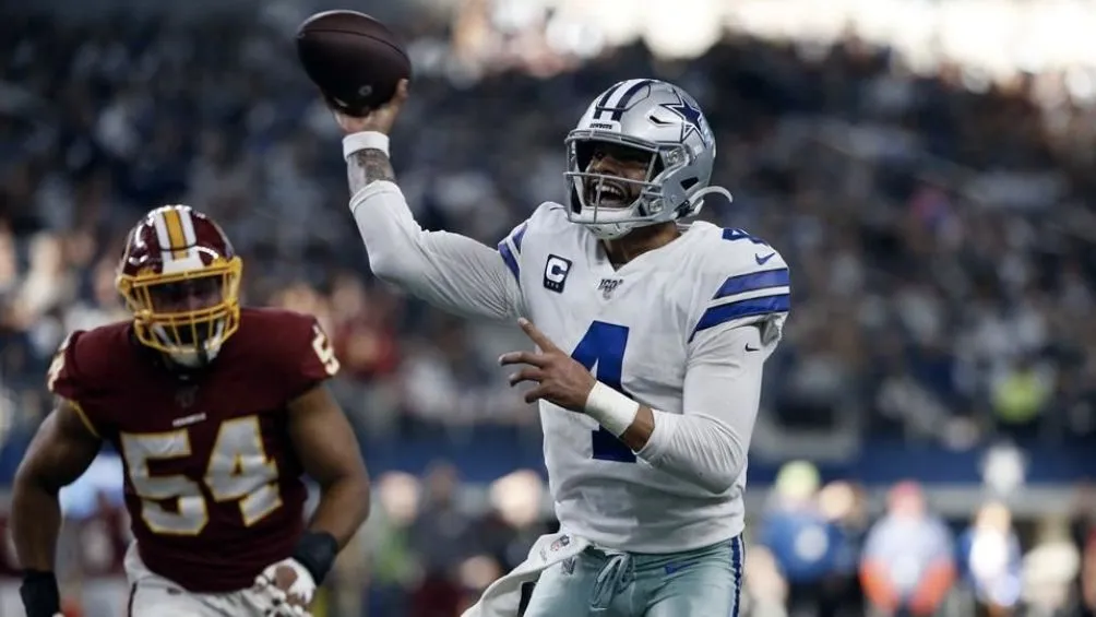 Dak en un juego de temporada regular