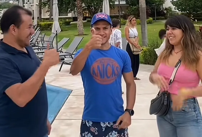 CAPTURA DE PANTALLA: TIKTOK Lenguaje de señas