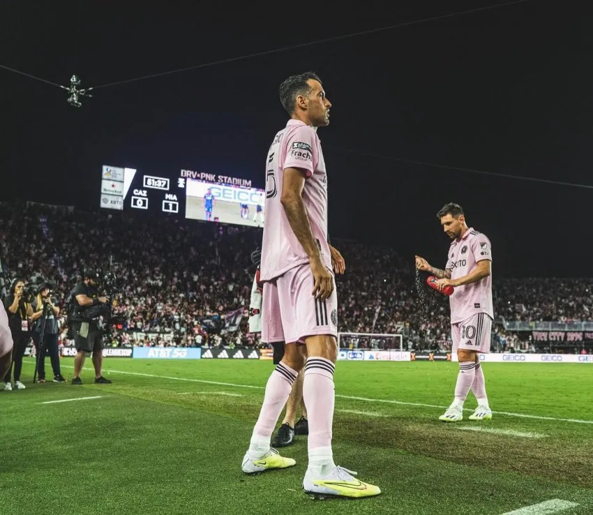 Busquets en la Leagues Cup