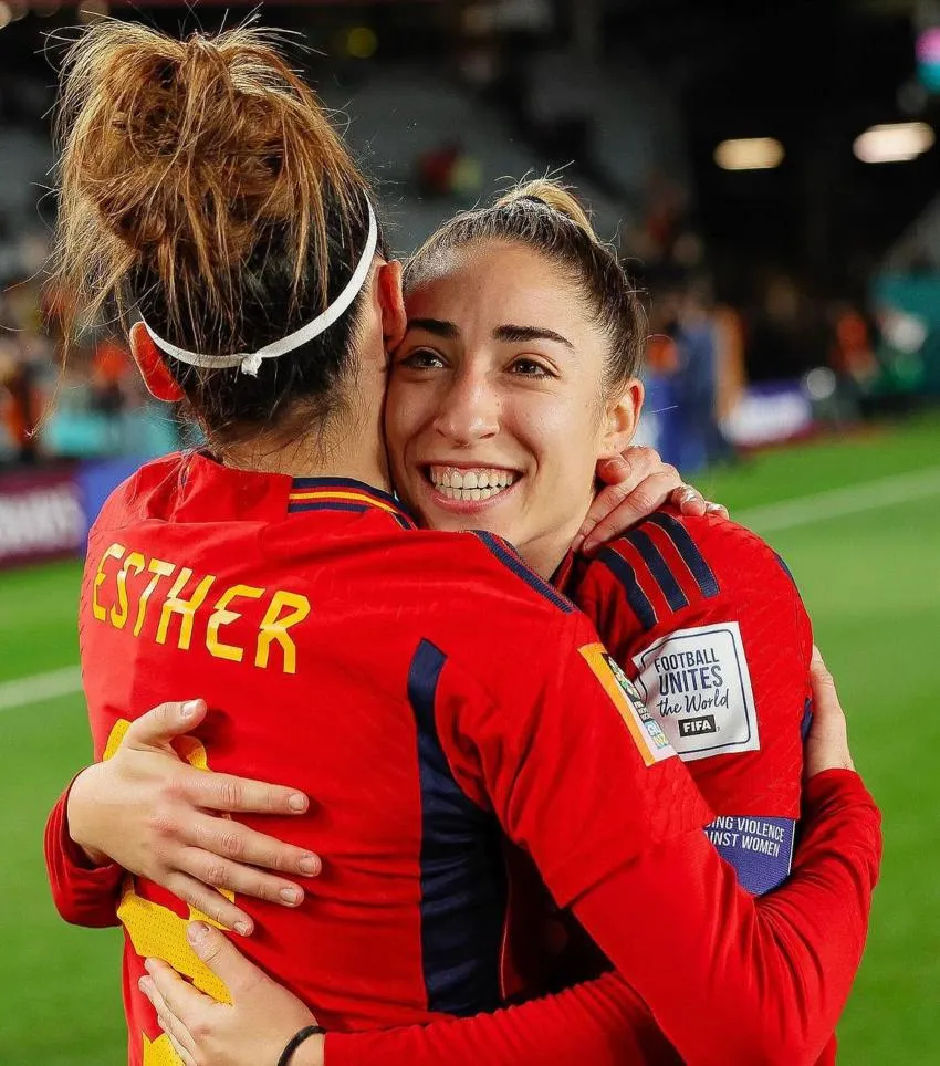 Festejo por la victoria