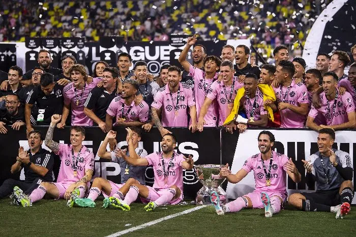 Inter Miami ganando la Leagues Cup