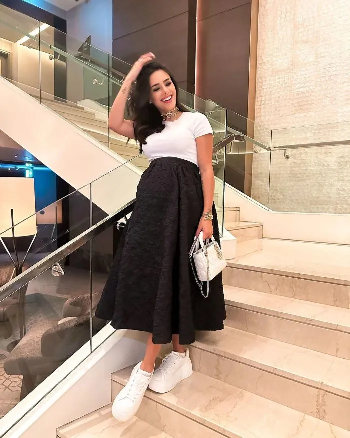 Bruna Biancardi en Arabia Saudita