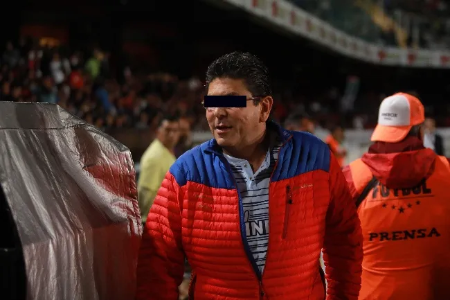 Fidel Kuri durante un partido de Veracruz