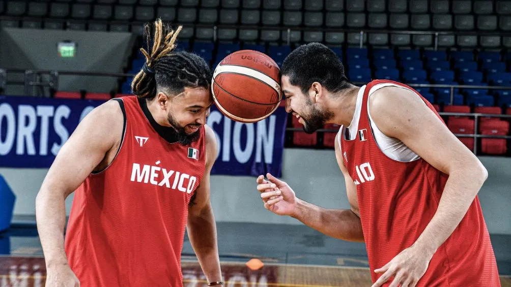 La Selección durante un entrenamiento