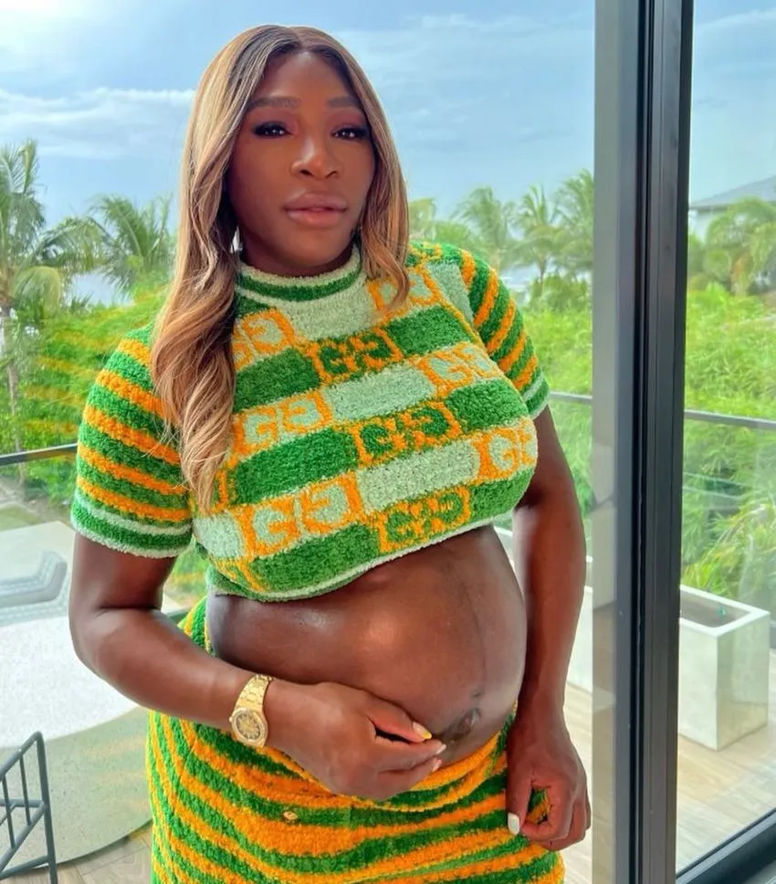 La estadounidense de 41 años embarazada