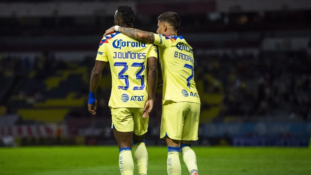 MEXSPORT Julián Quiñones junto a Brian Rodríguez