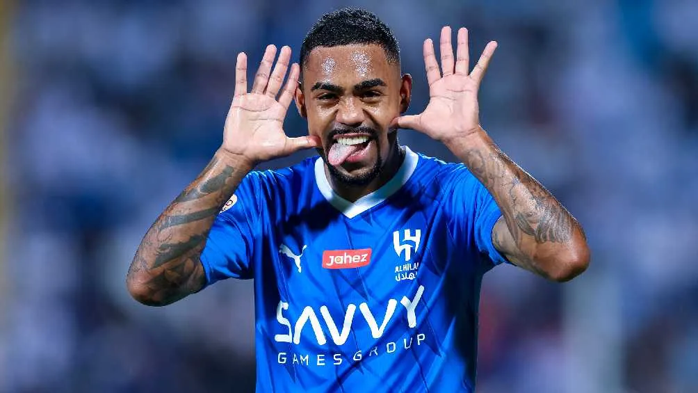 TWITTER @Alhilal_EN Malcom abrió el marcador