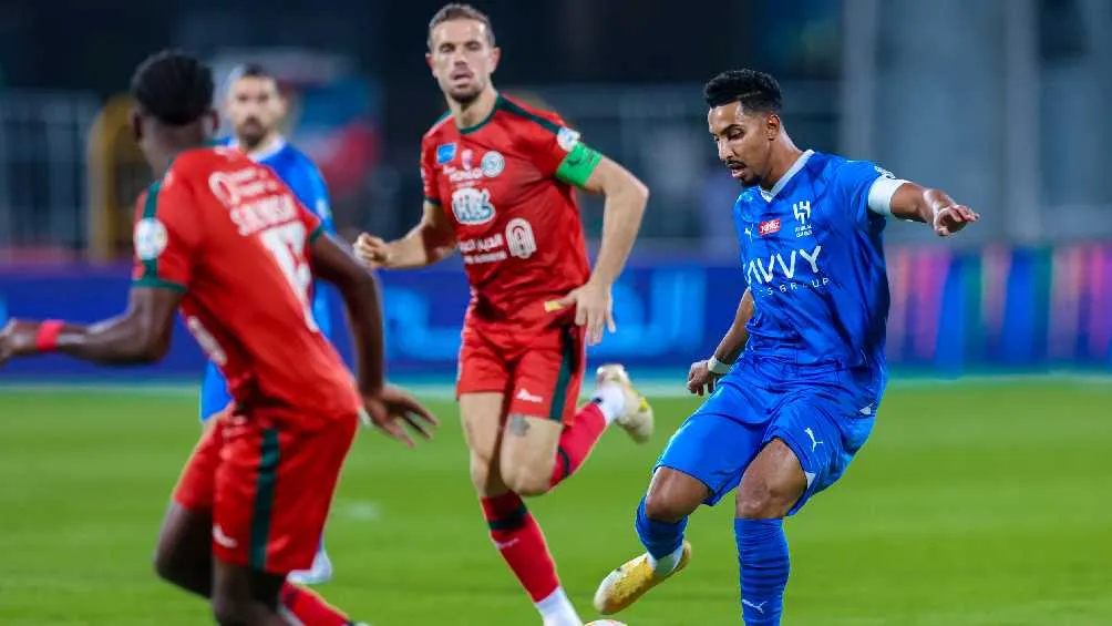 TWITTER @Alhilal_EN Salem anotó el segundo gol