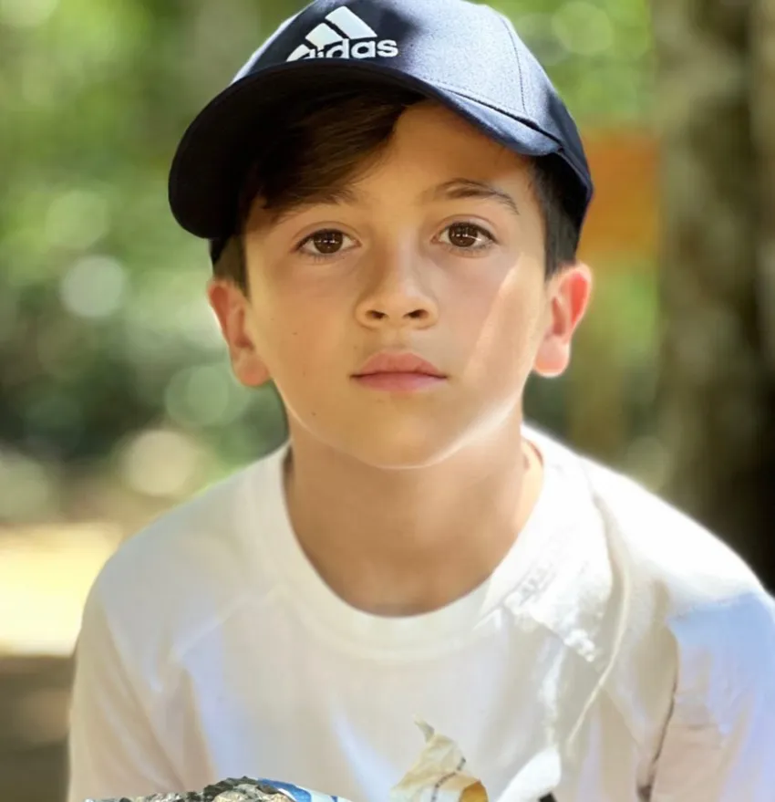 Thiago Messi hijo de Lionel y Antonela