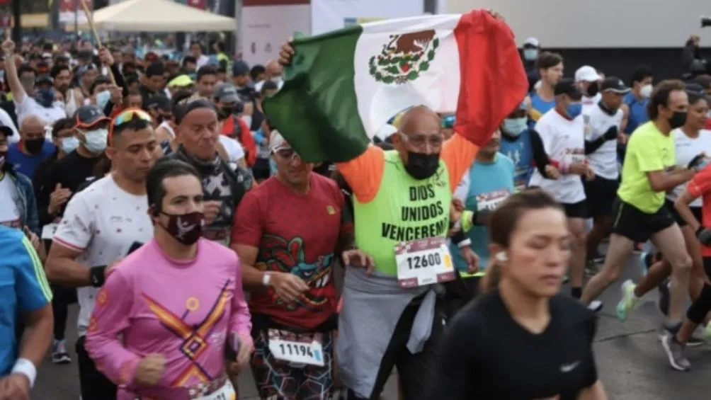 El maratonista durante la edición 40