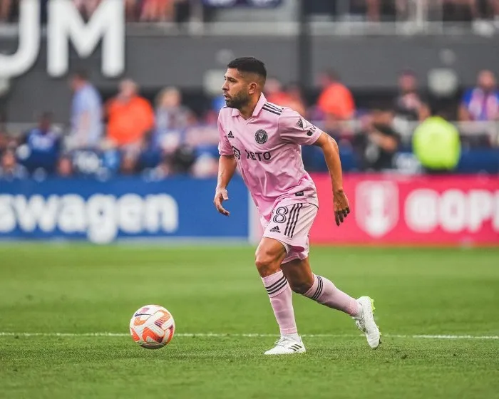 Jordi Alba jugando con el Inter Miami