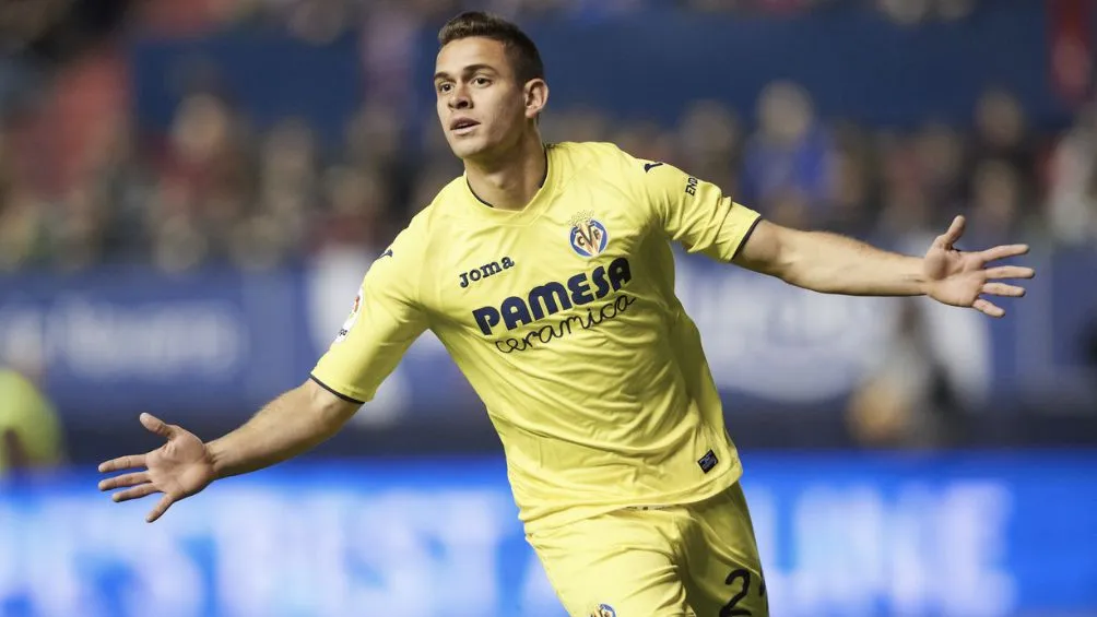 Santos durante su paso por el Villarreal